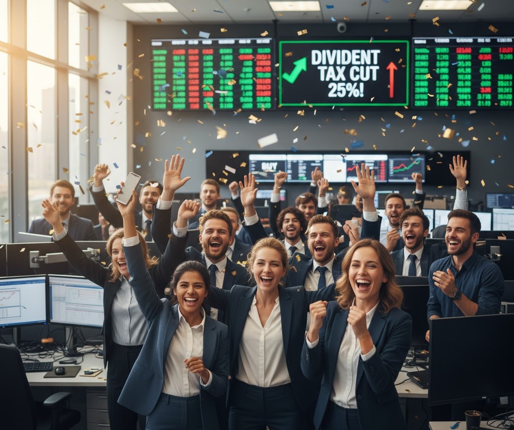 배당분리과세로 환호하는 주식시장