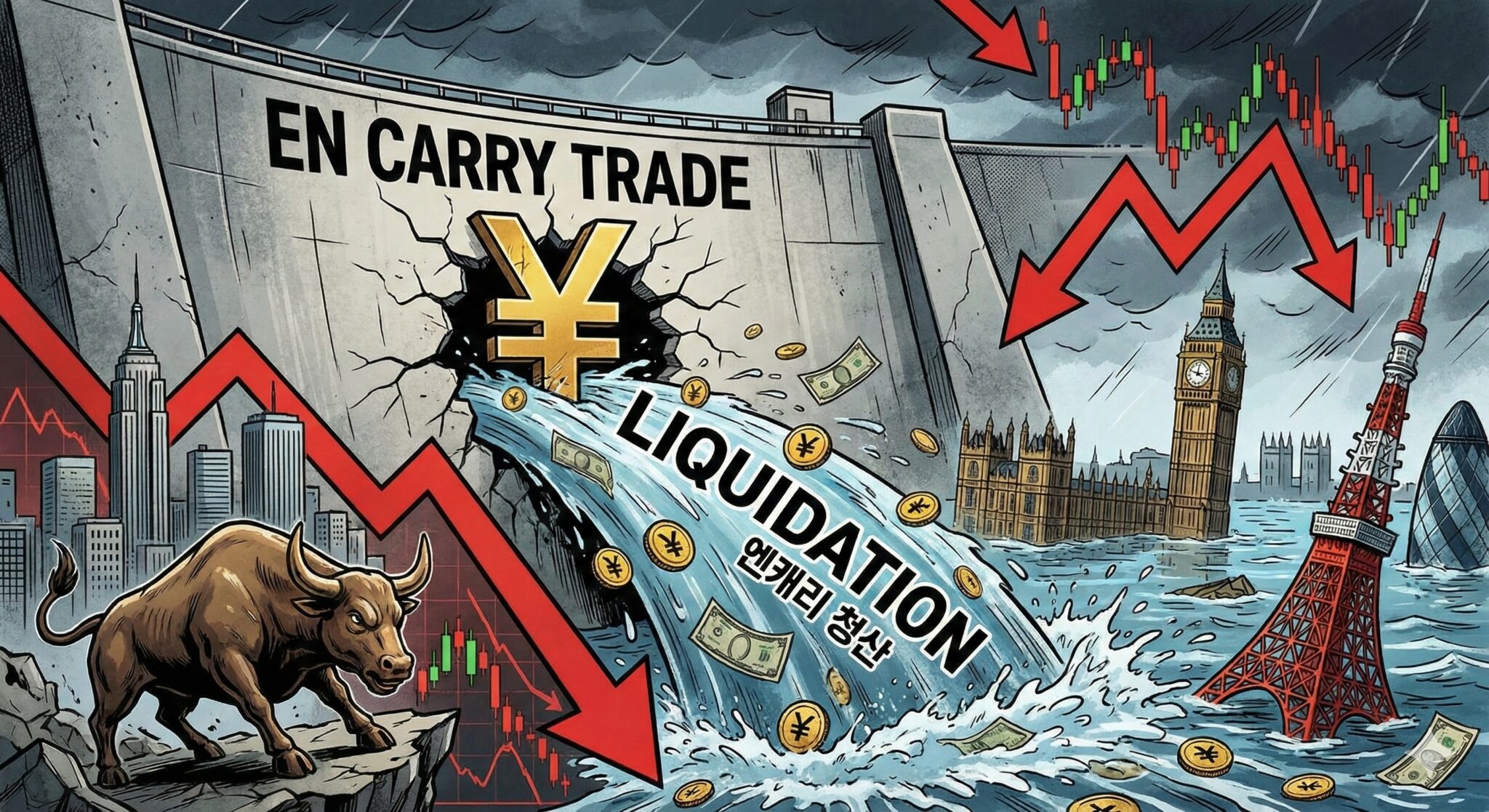 앤캐리트레이드 청산