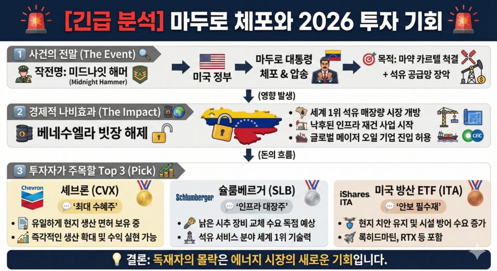 베네수엘라 정권 교체 수혜주